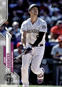 Josh Fuentes 2020 Topps Update #U-17 Colorado Rockies - Picture 1 of 2