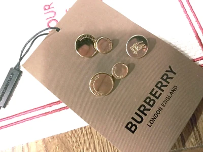 Burberry Button Set of 5 Gold buttons 12 mm &15 mm - Image 1 of 4