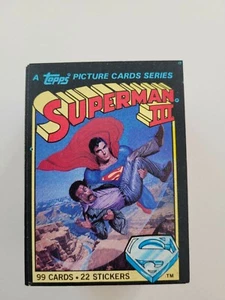 Superman 3 trading cards full card set - Picture 1 of 1