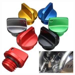 CNC Oil Filler Cover Cap Plug Protector For Honda Yamaha Suzuki Kawasaki Ducati - Picture 1 of 18