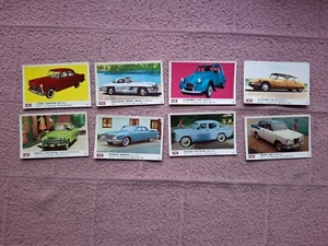 DANDY GUM - MOTOR CARS COLOURED x 8 CARDS abt GD - Picture 1 of 5