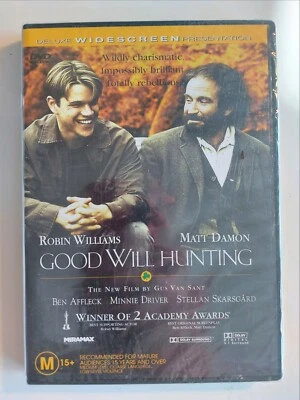 Good Will Hunting WIDESCREEN EDITION (Region 4 DVD) Brand New & Sealed, FreePost - Image 1 of 2