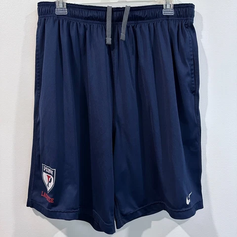 Men's Nike University of Pennsylvania Penn NCAA Team Issued Lacrosse Shorts - L Cover