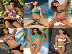 Marko two piece Bikini Womens swimwear Marko Monokini - Picture 1 of 15