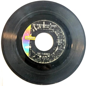 The T-Bones No Matter What Shape (Your Stomach's In) / Feelin Fine 7" EP Pop - Picture 1 of 2