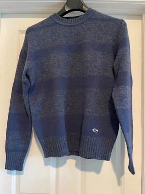 Diesel Vintage Pullover Crewneck Men's Wool Sweater Blue Grey XL - Image 1 of 4