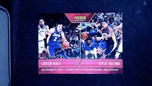 2017-18 Panini Instant NBA #59 Lonzo Ball / Kyle Kuzma PR: 154 - Picture 1 of 2