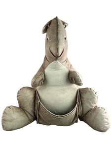 60er 70er Jahre Vintage Leder Känguru Zeitungshalter Zeitungsständer Space Age - Bild 1 von 12