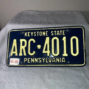 Pennsylvania 2000 Vintage Keystone State Nummernschild # ARC-4010 mehr auf Lager - Bild 1 von 6