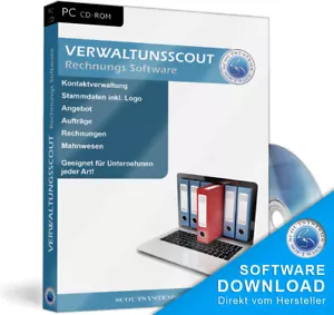Rechnungsprogramm,Rechnung schreiben,Angebote Lieferscheine,Software Schnäppchen - Bild 1 von 6