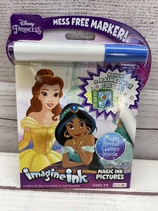 Imagine Ink Magic Ink Pictures Disney Princess - Activity Book - Mess Free - Picture 1 of 2