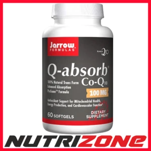 Jarrow Formulas Q-absorb 100mg - 60 softgels - Picture 1 of 9