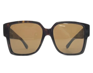 Saint Laurent Sunglasses SLM9 003 Tortoise Butterfly Frames w/ Dark Brown Lenses - Picture 1 of 14