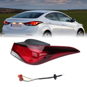 Right Outer Tail Light Rear Lamp For Hyundai Elantra Coupe Sedan 2014 2105 2016 - Foto 1 di 10