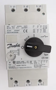 DANFOSS 047B3015 SCHÜTZ, 63-90A @ 600V, TYP:CTI-100, 6KV, 3POLIG, NEU - Bild 1 von 4