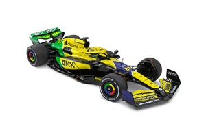 1:18 Solido 1814204 Oscar Piastri McLaren MCL38 'Senna tribute' 2nd Monaco 2024 - Picture 1 of 8