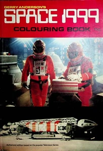 Gerry Anderson's Space 1999 Colouring Book Children's TV 1975 - Picture 1 of 6