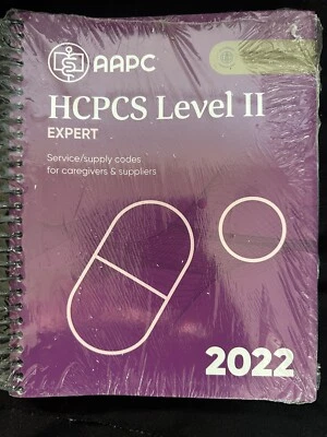 HCPCS Level II Expert: Service/Supply Codes for Caregivers & Suppliers AAPC 2022 - Image 1 of 2