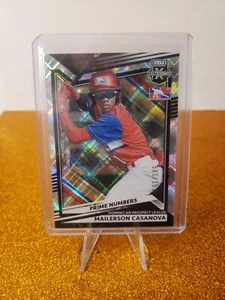 2022 Elite Extra Edition Prime Numbers A #198 Mailerson Casanova 161/185 - Picture 1 of 2