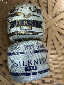 Vintage Antique Belding Corticelli Pure Silk Yarn- Pre-1930- 2 Balls - Picture 1 of 24
