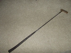 VTG GOLF 1960'S SPAULDING DES CASH-IN PUTTER BRASS 34 1/2" RH PAT. DES 123 260 - Picture 1 of 6