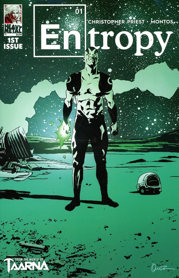 Entropy (Heavy Metal) #1A VF/NM; Heavy Metal | 1:10 variant Breaking Bad tribute - Image 1 of 1