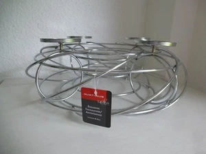 Justinus Tischleuchter LifeStyle für 4 Kerzen, chromfarbig, 35 cm - Bild 1 von 2