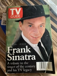 *Frank Sinatra TV Guide Issued May 30 - June 5, 1998 Special Farewell Edition - Picture 1 of 7