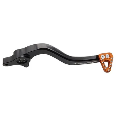 Clean Speed Brake Pedal with Standard Pad Orange For Husqvarna FC 450 Rockstar - Изображение 1 из 2