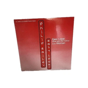 Philip Bailey Ft. Phil Collins "Easy Lover" 1984 US 12" Vinyl Record  New Promo - Foto 1 di 4