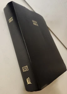 HOLY BIBLE King James Version Leather, Reference, Nelson - Foto 1 di 8