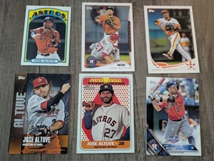Lote de 6 cartas Topps Jose Altuve ALCS MVP Serie Mundial HOUSTON ASTROS - Imagen 1 de 5