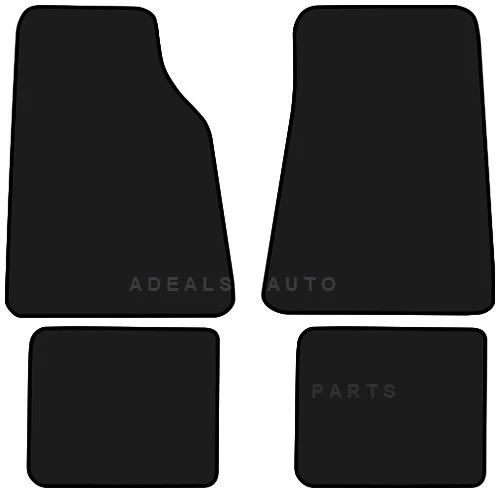 ACC 01-11 CROWN VICTORIA VIC 4PC BLACK FLOOR MATS MATCHES CARPET - Изображение 1 из 1