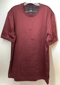 Hugo Boss x Porsche Men’s Shirt Burgundy XXL Mercerised - Picture 1 of 8