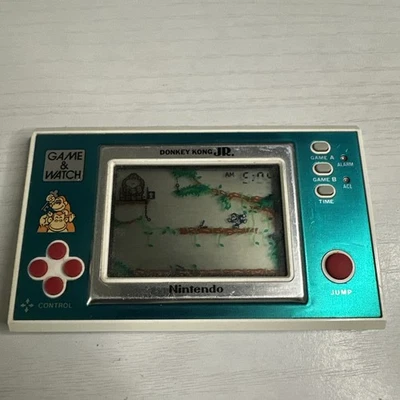 Nintendo Game and Watch Donkey Kong Jr DJ - Usato Funzionante (Leggere Descrizione) - Immagine 1 di 4