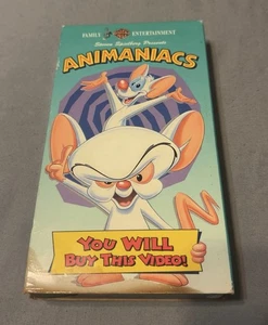 Animaniacs You Will Buy This Video! VHS Tape 1994 Steven Spielberg READ - Picture 1 of 8