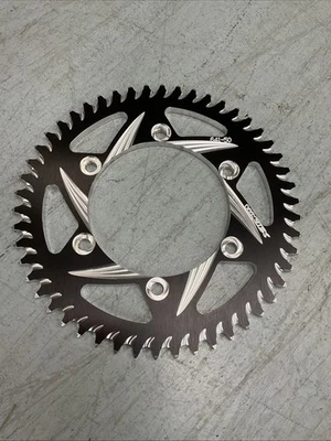 Piñón trasero de aluminio Vortex 530 CAT5 Yamaha YZF600R 1994-2007 50T negro Foto 1 de 4