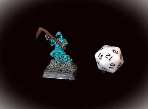 dungeons and dragons vintage 25mm RAL PARTHA pro painted ghost, wraith, grim reap - Bild 1 von 3