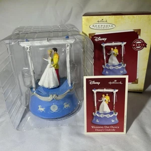 Hallmark Keepsake 2005 Ornament Disney Cinderella Wedding Day Dance NEW! - Picture 1 of 12