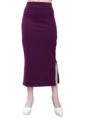 Anágua modeladora Saree elástica completa tradicional indiana tamanho médio N395 - Imagem 1 de 3