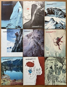 Summit Magazine 1972 Full Year (9 Issues) • Vintage Mountaineering Climbing Lot - Picture 1 of 21