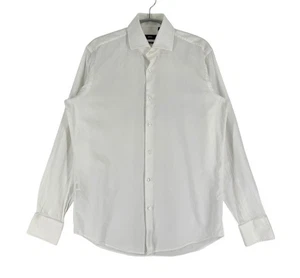 Hugo Boss Uomo Camicia Formale Regular Fit Taglia M - 39 - 15 1/2 - Foto 1 di 11