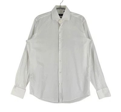 Hugo Boss Uomo Camicia Formale Regular Fit Taglia M - 39 - 15 1/2 - Immagine 1 di 4