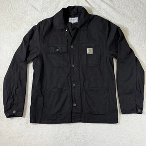 Carhartt WIP Michigan Canvas Chore Coat Herren Medium Black - Bild 1 von 12