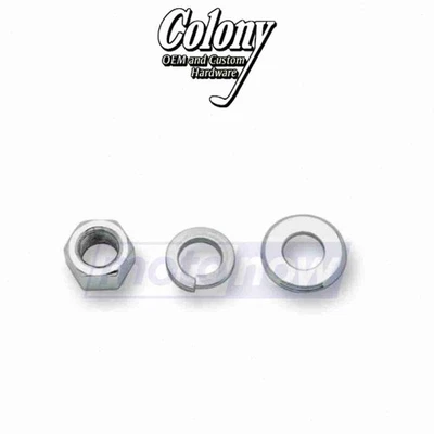 Colony Axle Nuts and Wahser Kit for 1981-1983 Harley Davidson FLTC Tour vh - Image 1 of 4