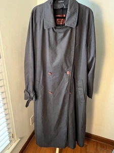Sanyo Carol Cohen trench cappotto grigio soprabito uomo L42 made in USA B9 - Foto 1 di 8