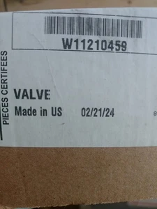 New Genuine OEM Whirlpool Washer Washing Machine Water Inlet Valve W11210459 - Picture 1 of 1