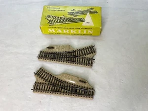 MARKLIN 5121 HO Box of 2 Manual Hand Lever Operation  LH & RH Points - Picture 1 of 4