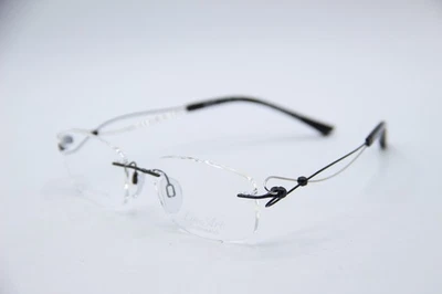 NEW LINE ART CHARMANT XL 2063 BK GUNMETAL BLACK AUTHENTIC FRAME EYEGLASSES 51-17 - Image 1 of 4