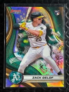 2024 Bowman's Best - Zack Gelof #46 Refractor (RC) Oakland Athletics Rookie - Picture 1 of 2